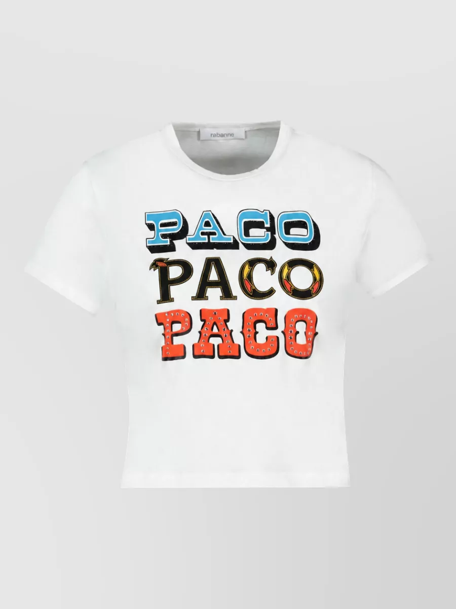 Paco Rabanne cotton t-shirt