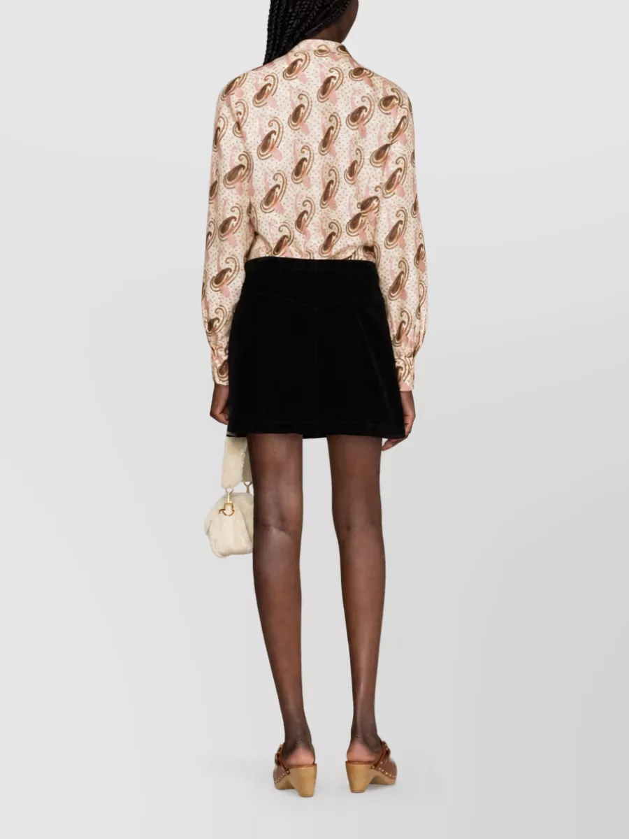 Etro Silk Paisley Print Blouse