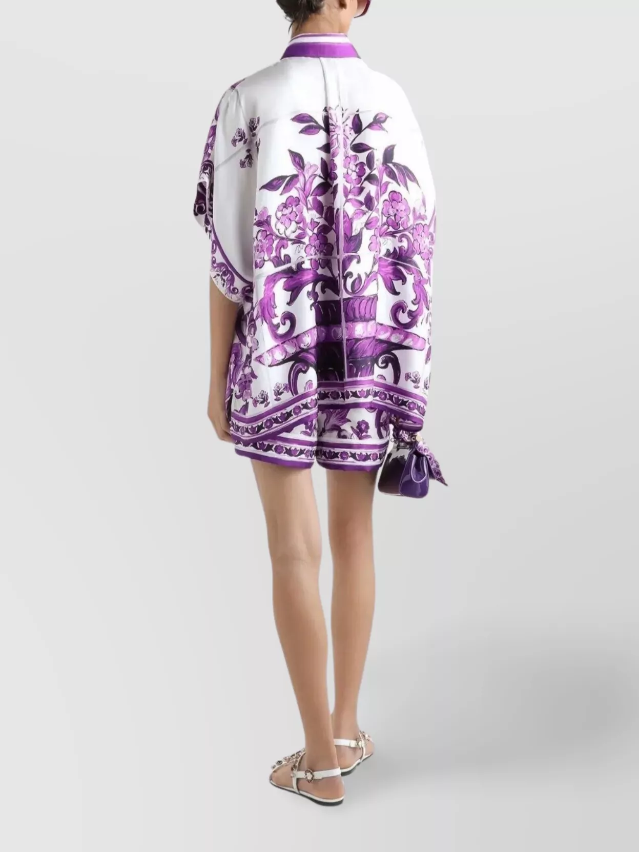 Dolce&Gabbana Silk Printed Shirt
