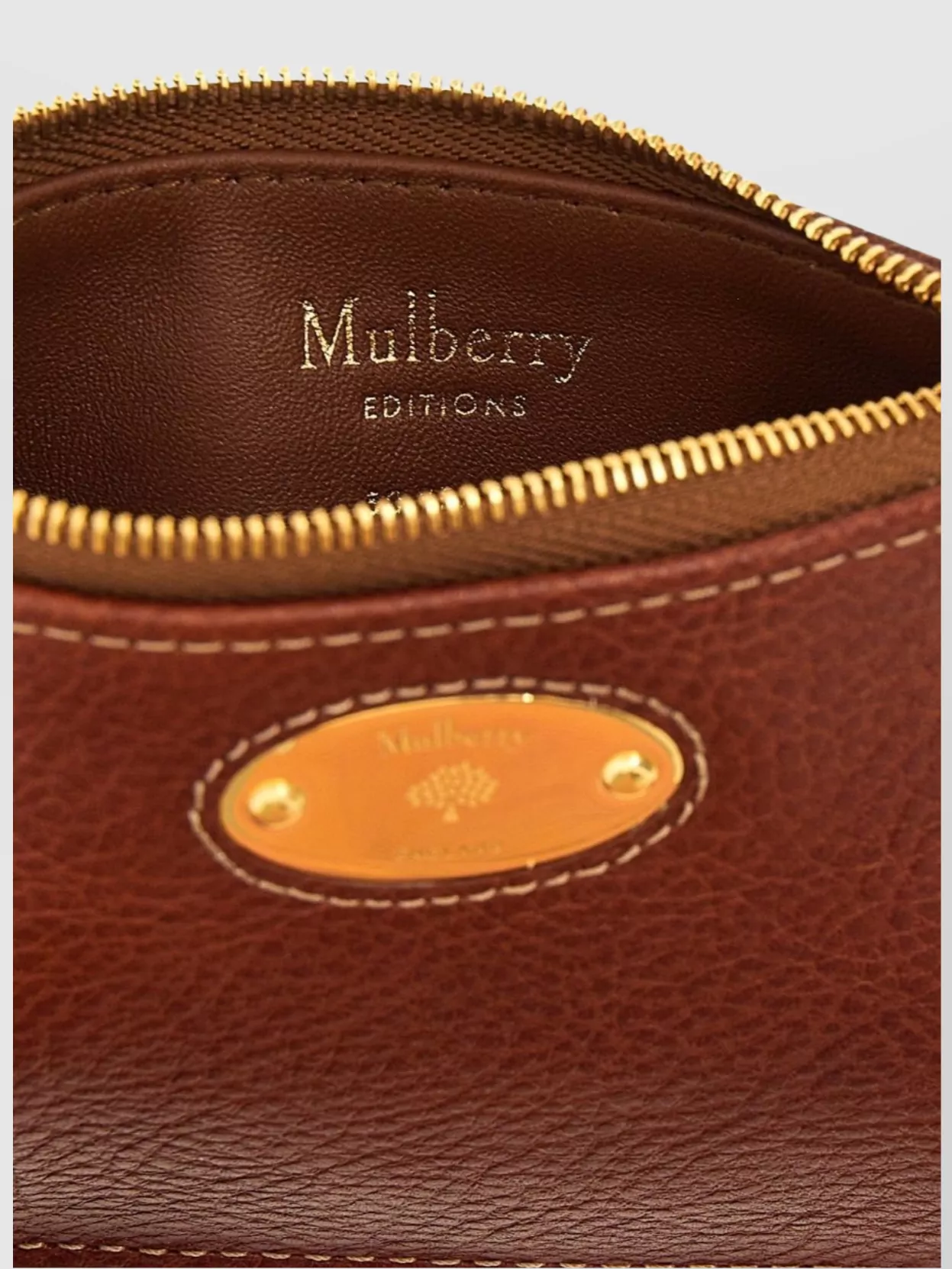 Mulberry Small Wallet With Front Pocket And Gold-tone Hardware