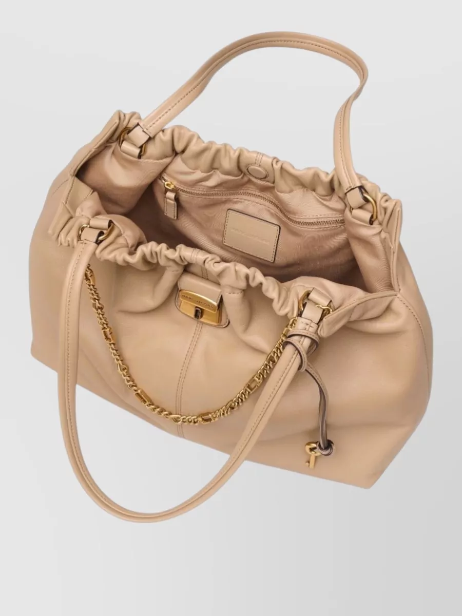 Marc Jacobs The Tote Bag Nappa Leather Shoulder Bag