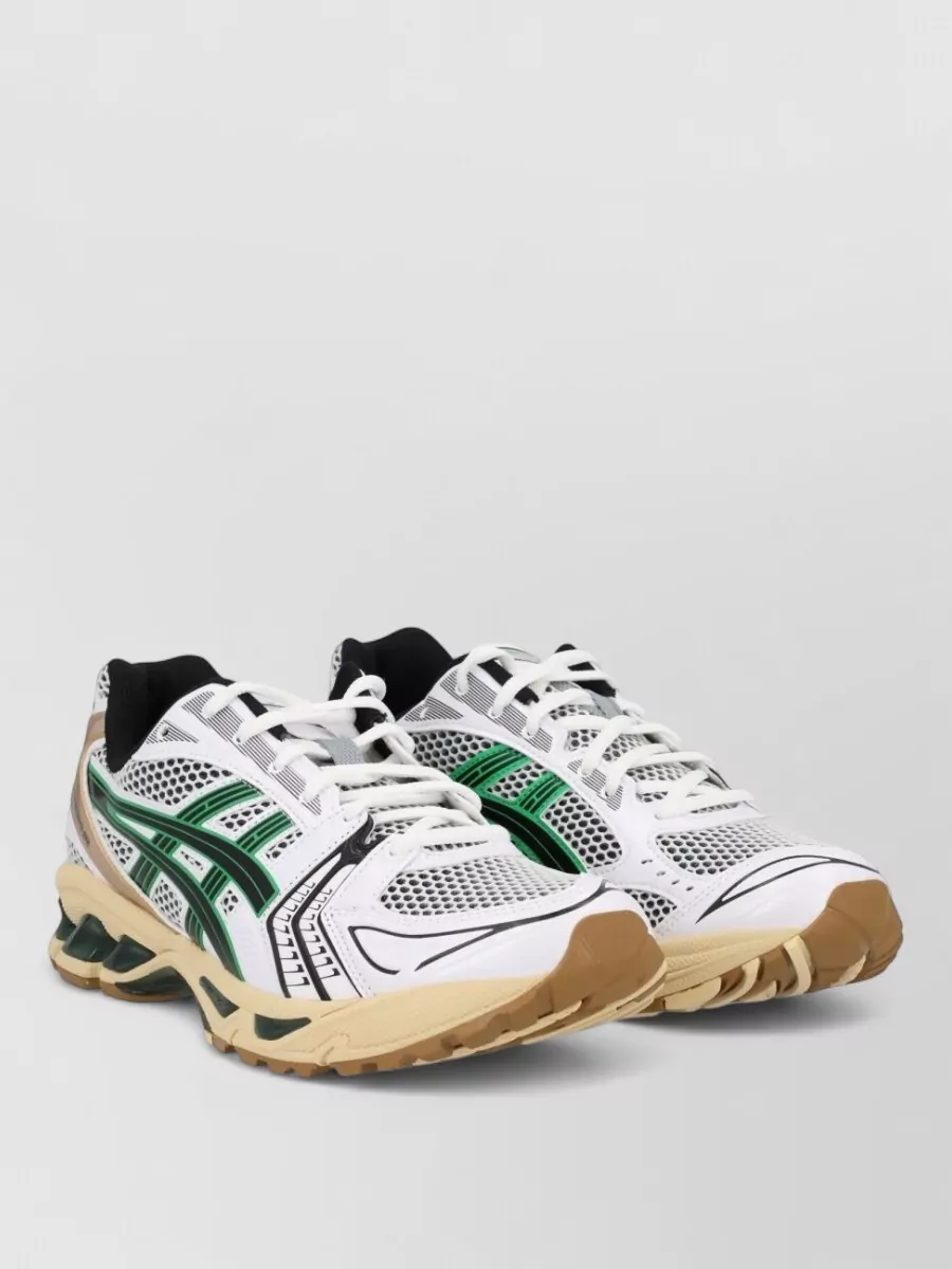 Asics Synthetic Leather Low-Top Sneakers