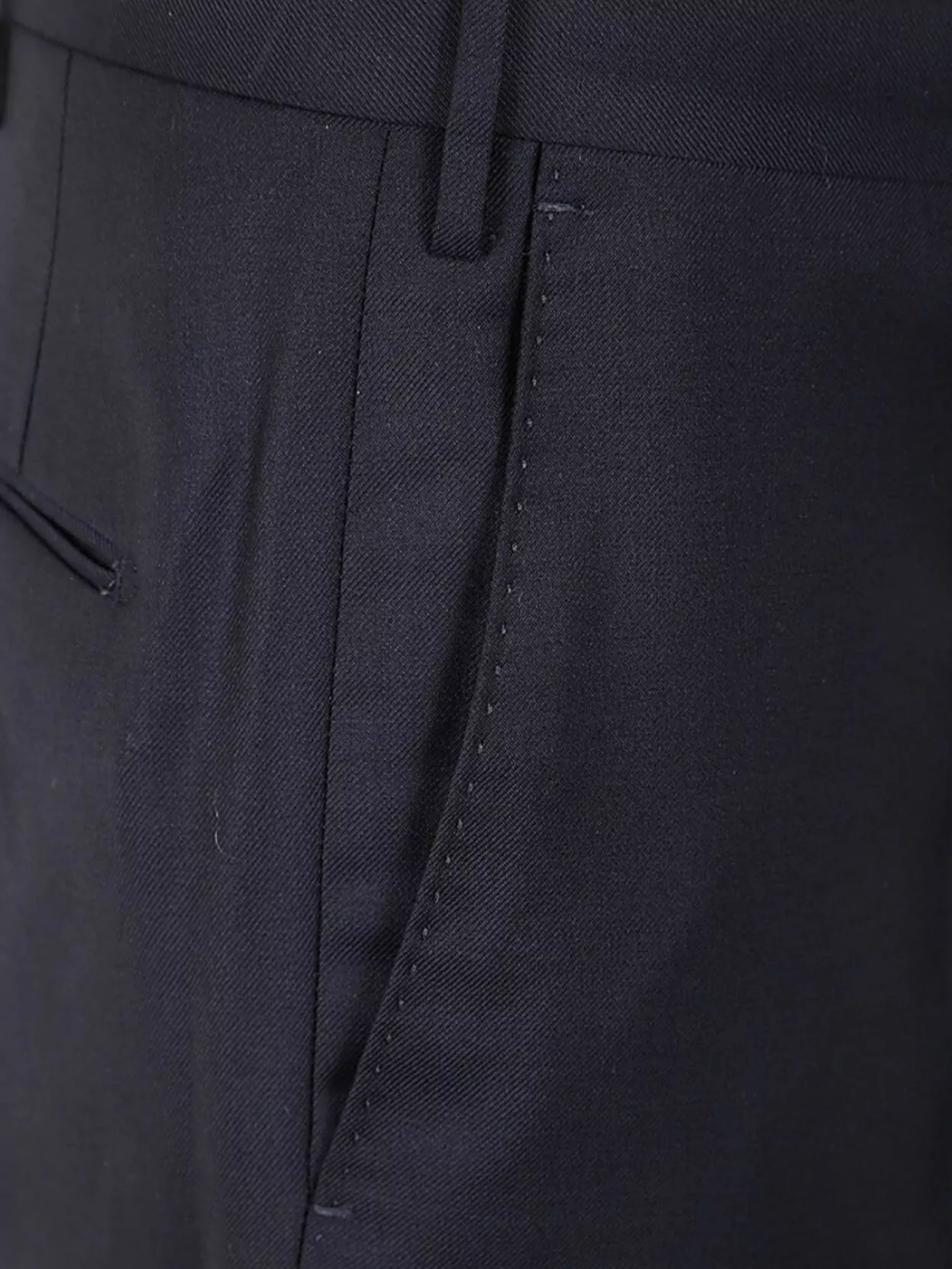 Incotex Tailored Trousers With Pockets And Loops In Black