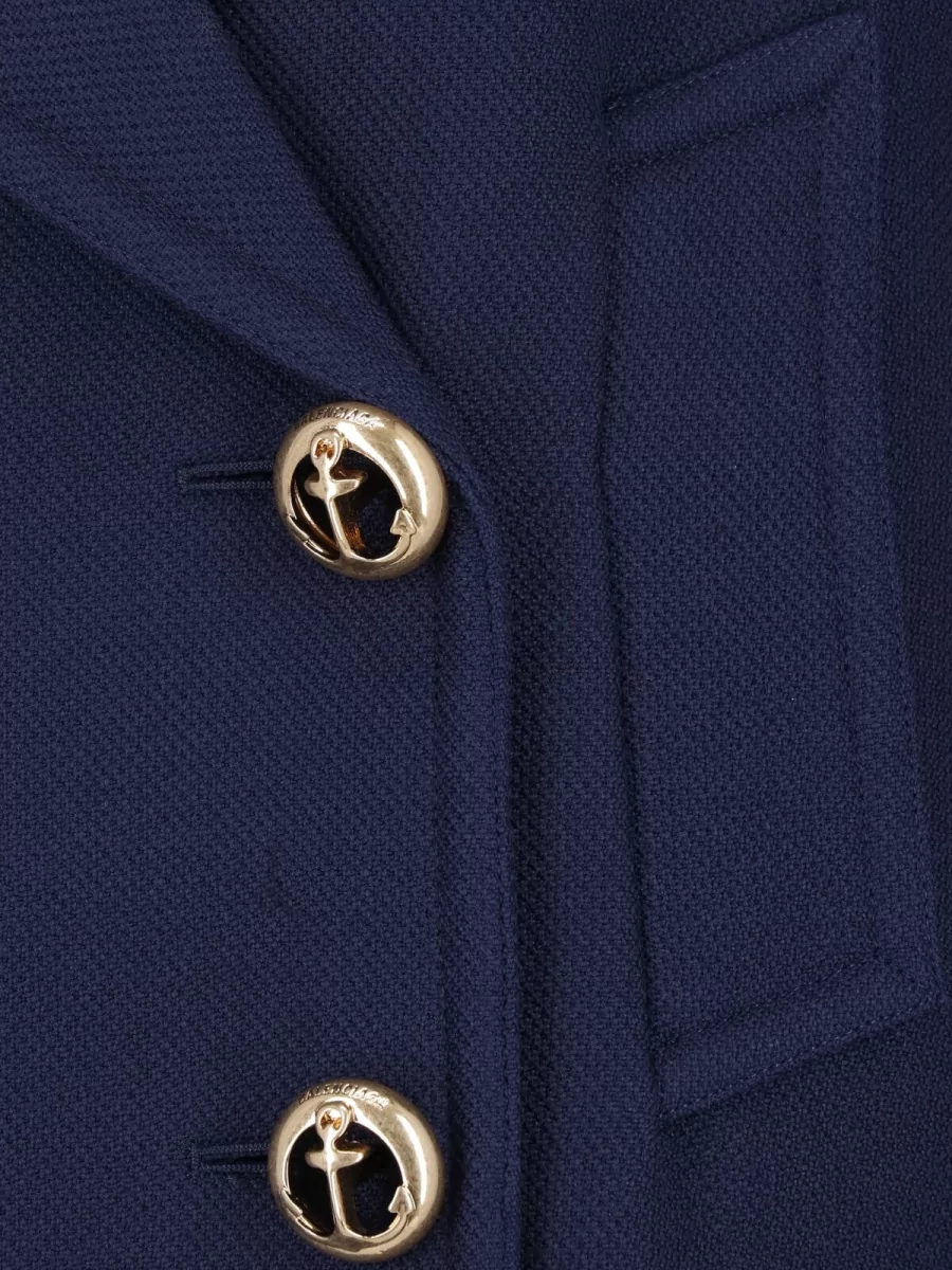 Balenciaga Double-Breasted Wool Coat