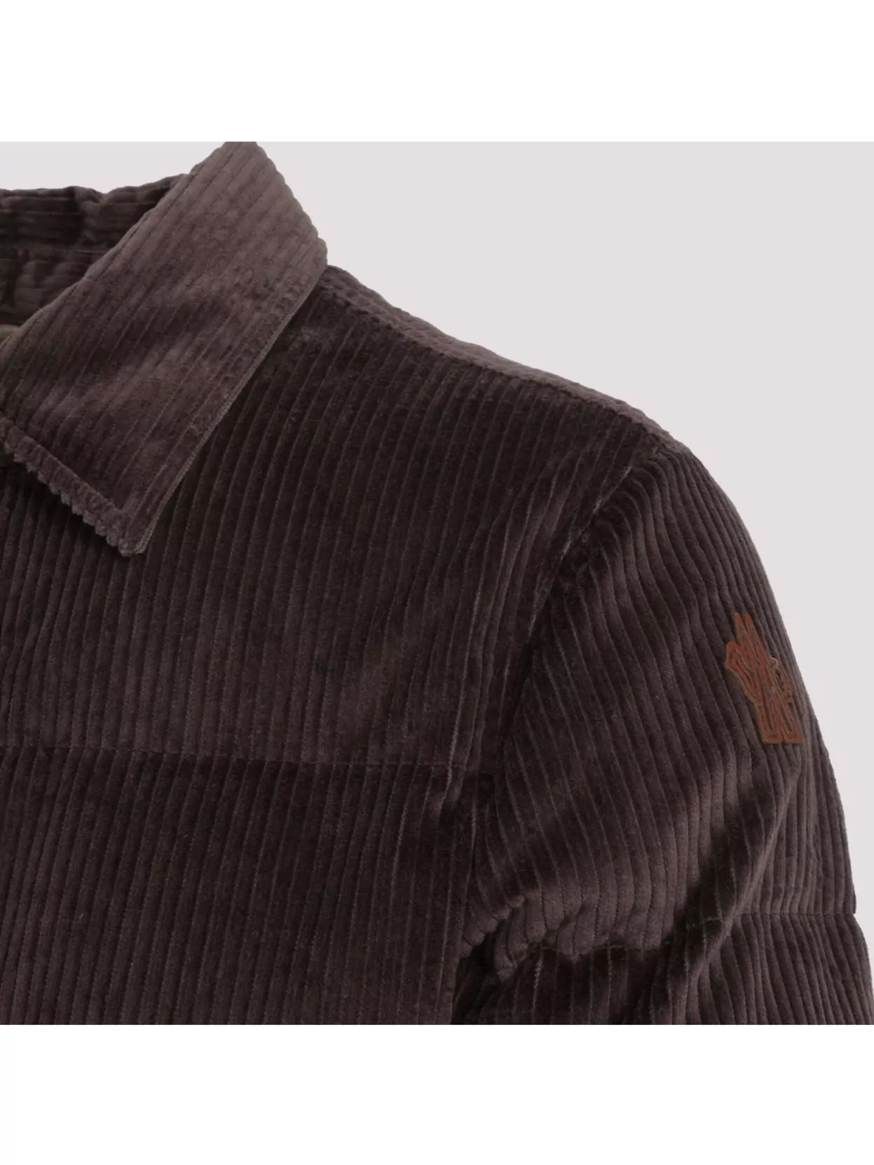 Moncler Grenoble Corduroy Jacket With Ribbed Cuffs And Pockets