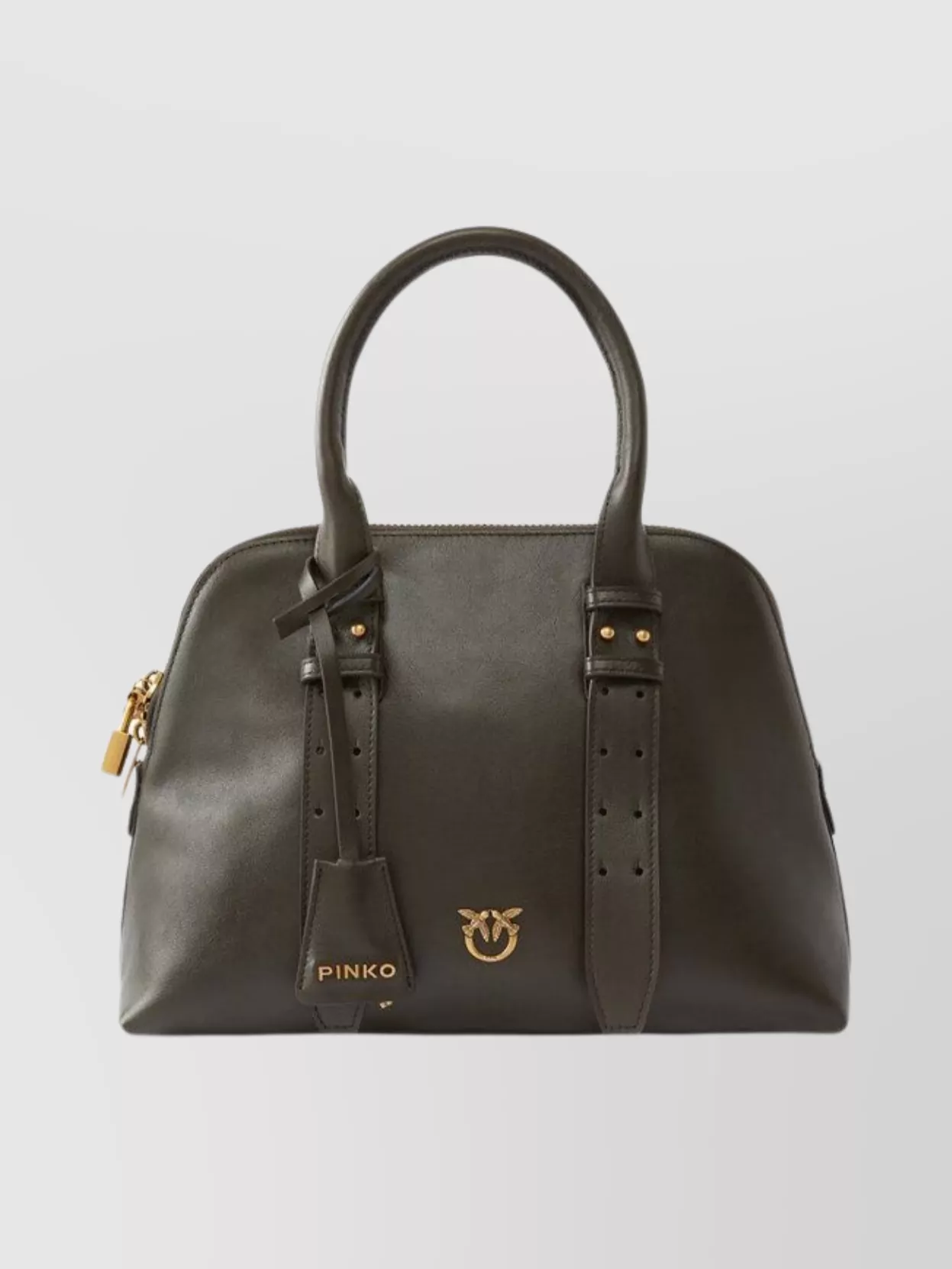 Pinko Bucket Bags With Adjustable Strap And Handles