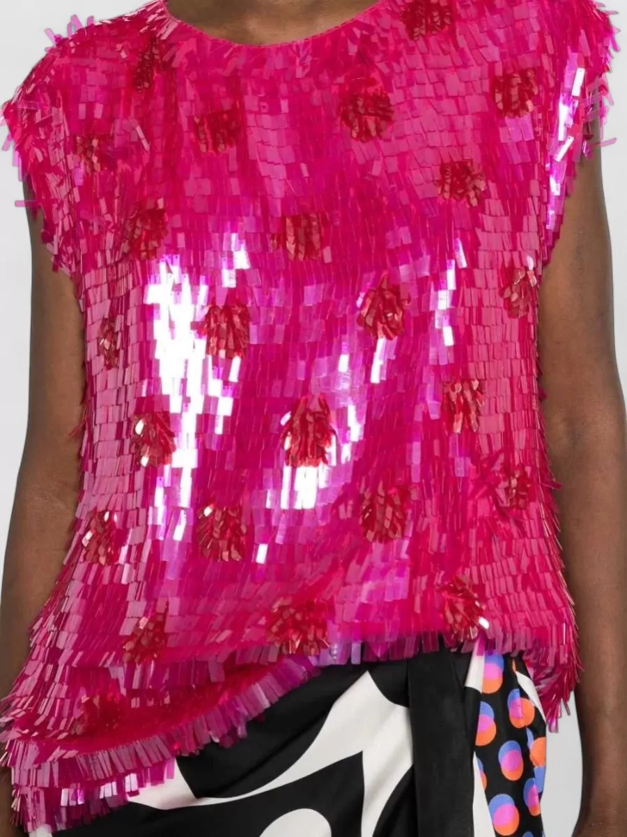 Dries Van Noten Silk Embroidered Blouse