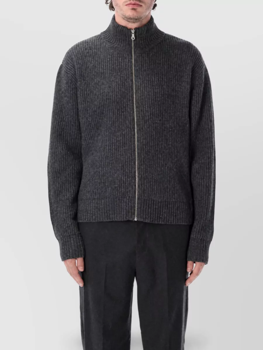 Berner Kühl wool zip-up cardigan