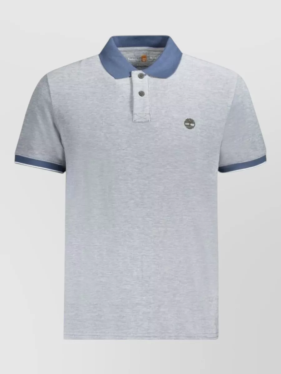 Timberland cotton short-sleeve polo shirt