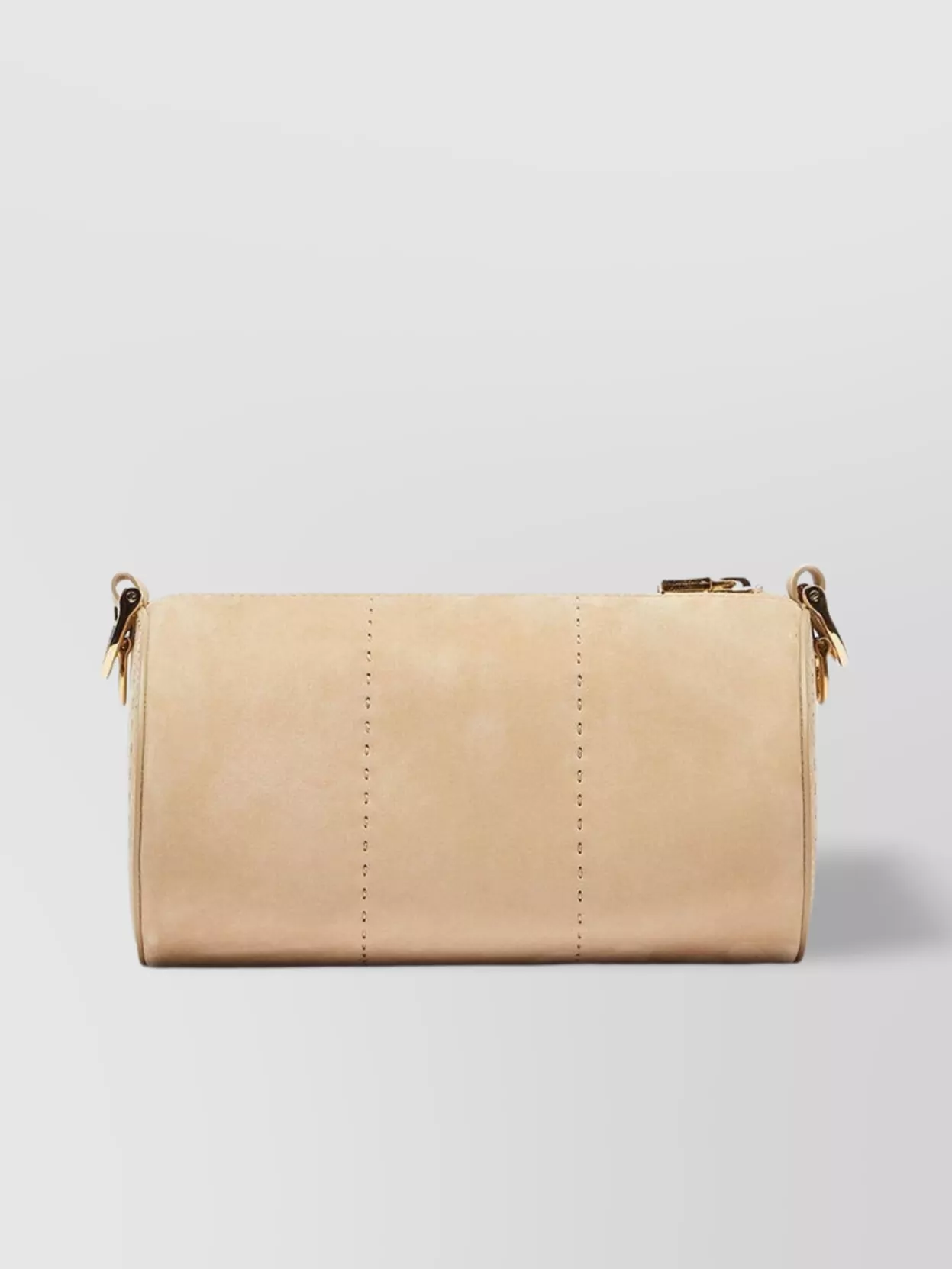 Shop Max Mara Versatile Leather Crossbody Bag With Adjustable Strap In Cream