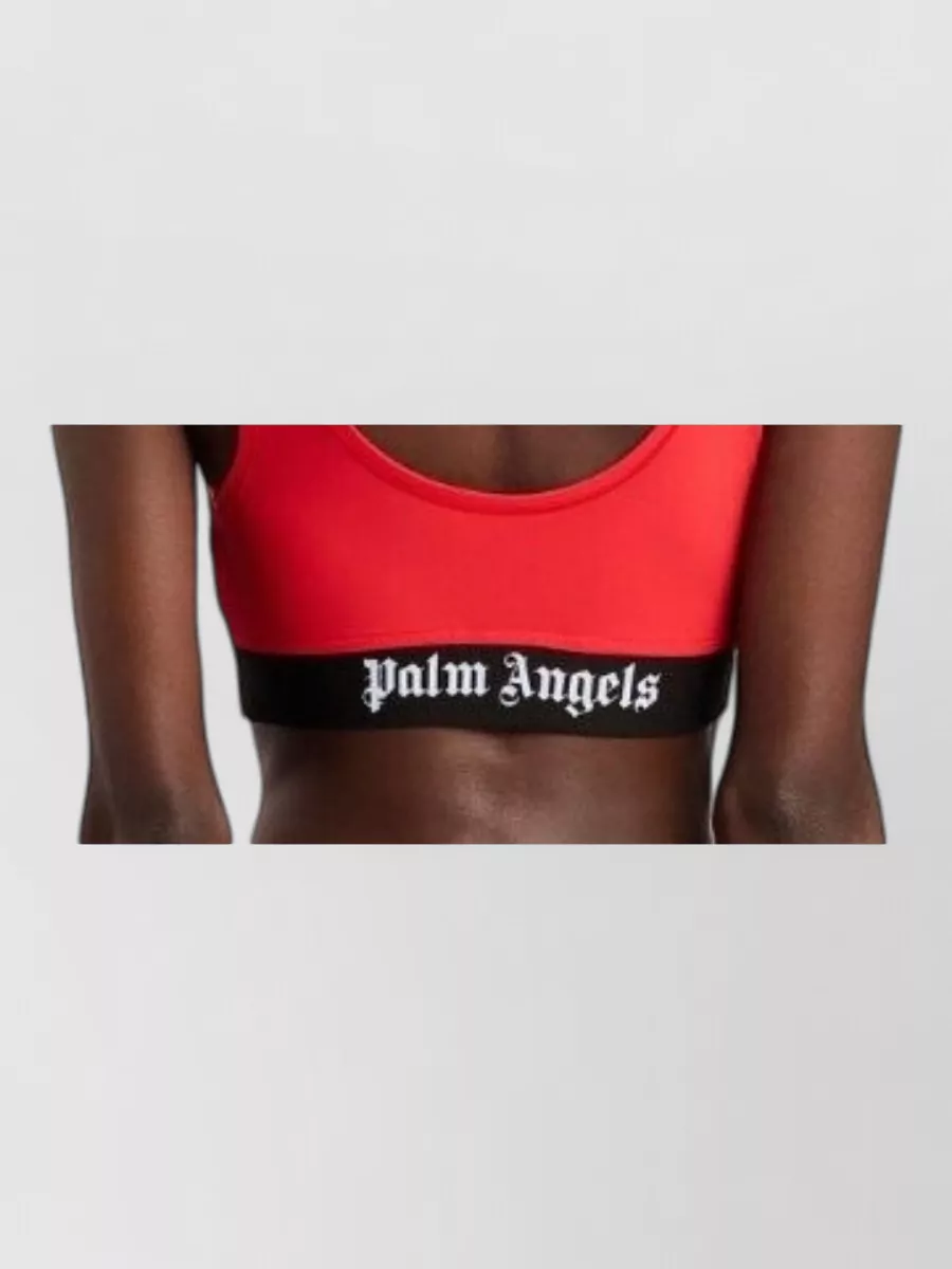 Palm Angels Logo Sport Bra