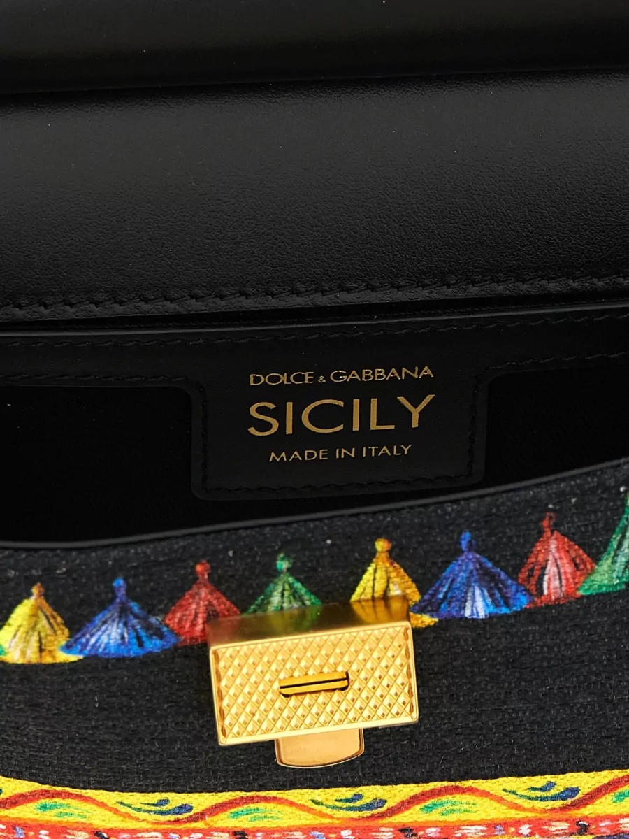Dolce&Gabbana Sicily Mini Shoulder Bag