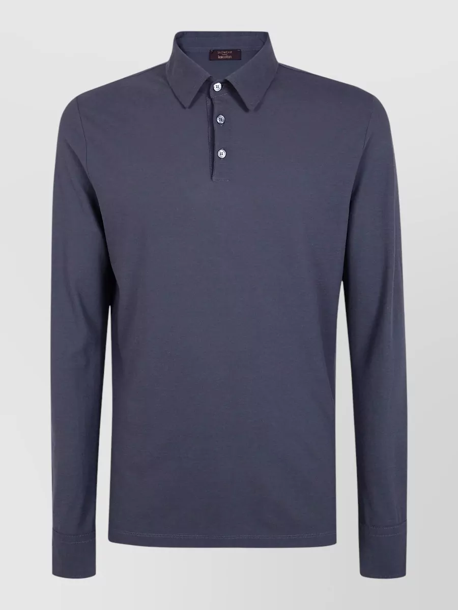 Zanone Cotton Short-Sleeve Polo Shirt