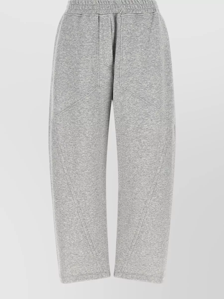 Brunello Cucinelli Cashmere Cotton Wide-Leg Joggers
