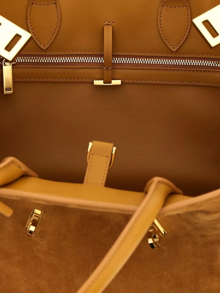 Ferragamo The Hug Bag Small Leather Shoulder Bag