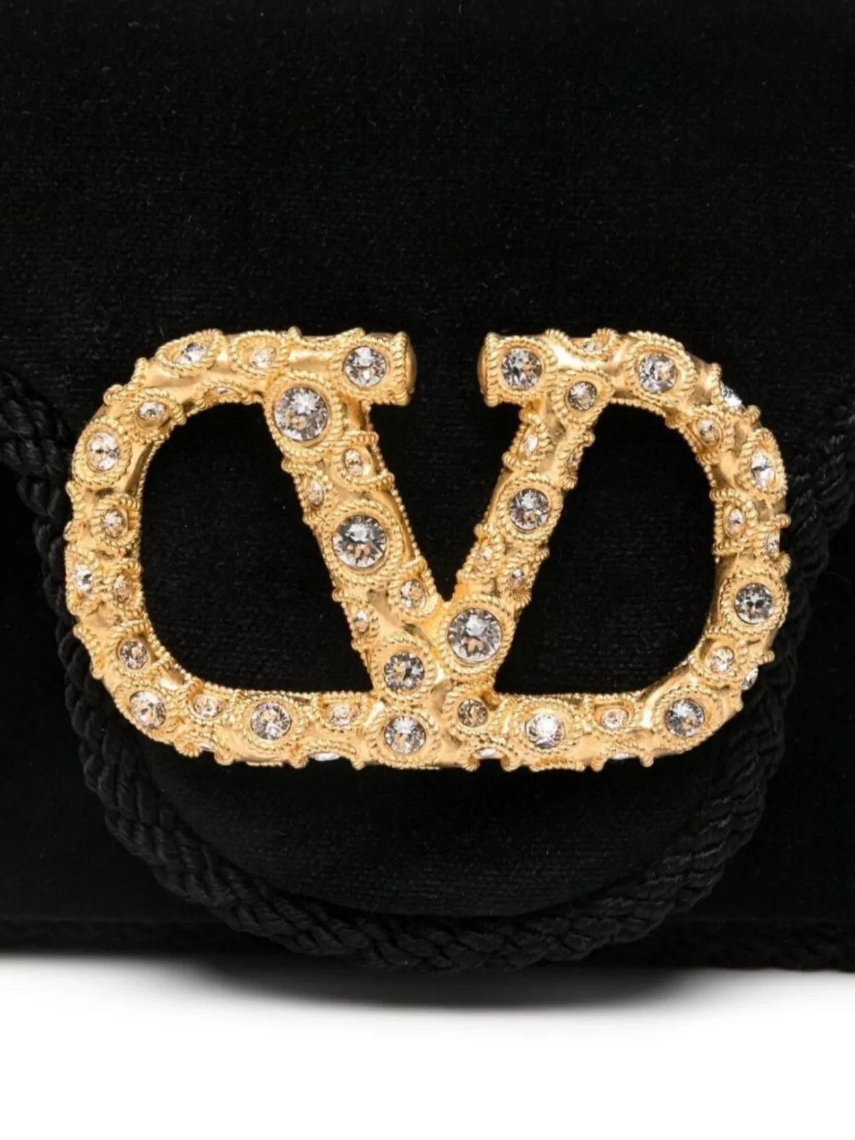 Valentino Velvet Rope Strap Shoulder Bag Collection