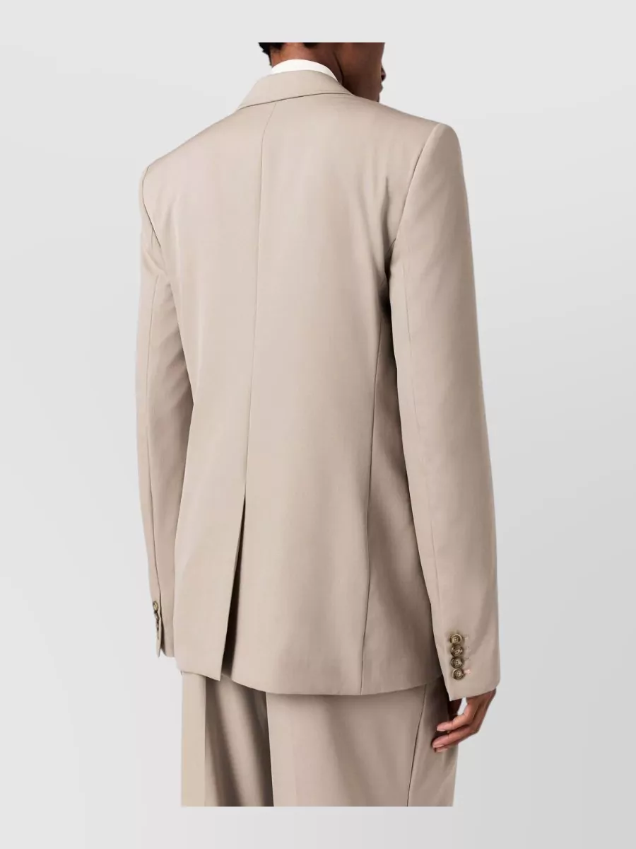 Stella Mccartney Wool Double-Breasted Suit Jacket