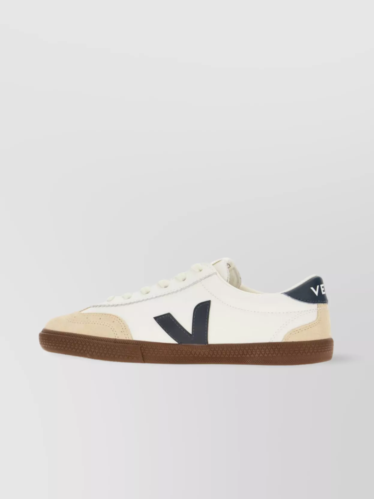 Veja Low-Top Silhouette Sneakers With Contrast Rubber Sole