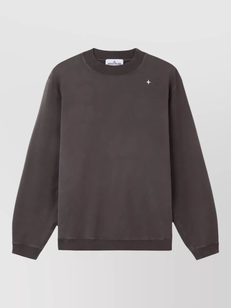 Stone Island Ribbed crew-neck long-sleeve t-shirt