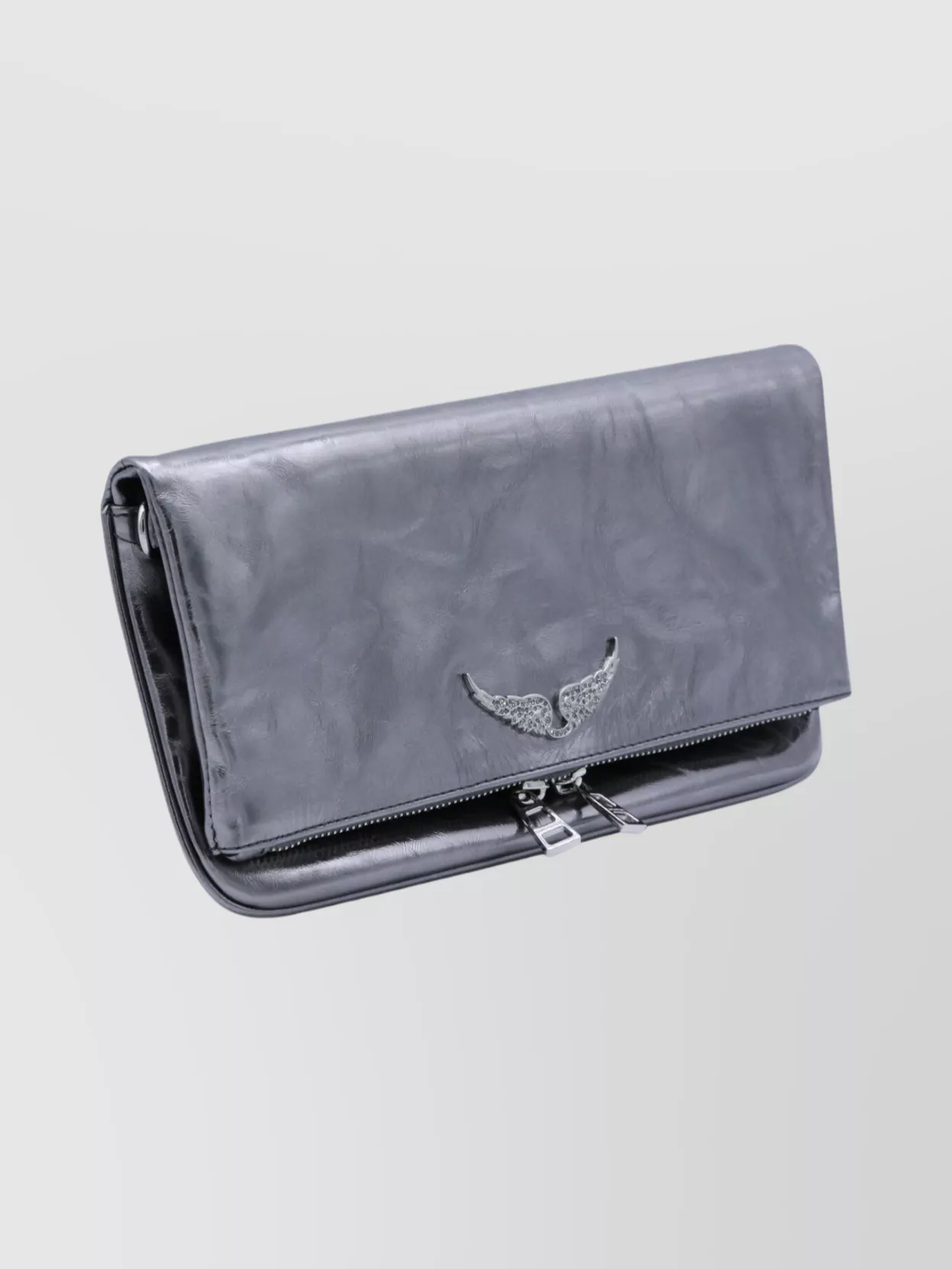 Zadig & Voltaire Chain Strap Shoulder Bag With Metallic Detail