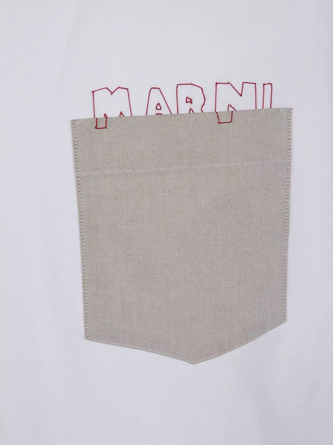 Marni Short Sleeve T-Shirt Chest Pocket