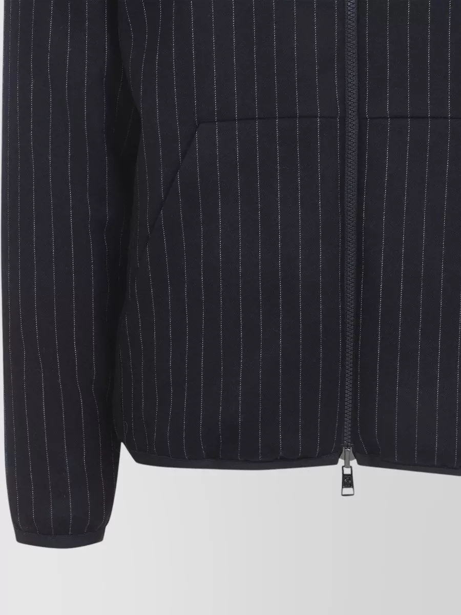 Moncler Wool Reversible Hooded Down Jacket