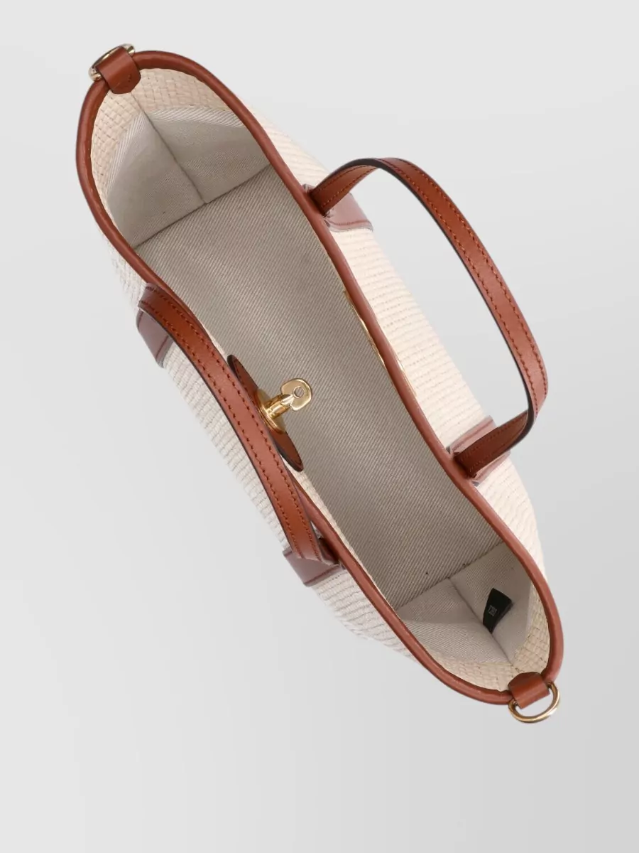 Mulberry Leather Tote Bag