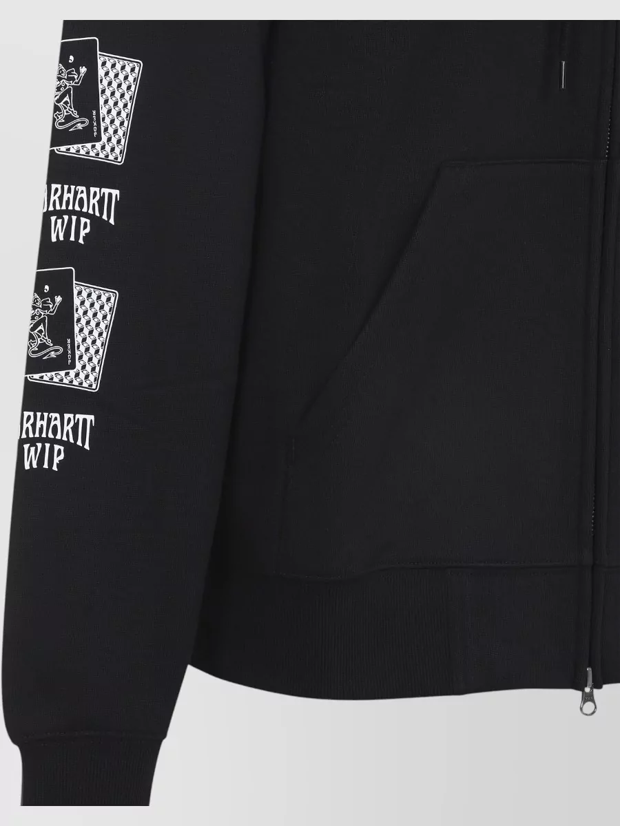 Carhartt Wip Printed Hooded Zip-Up Hoodie