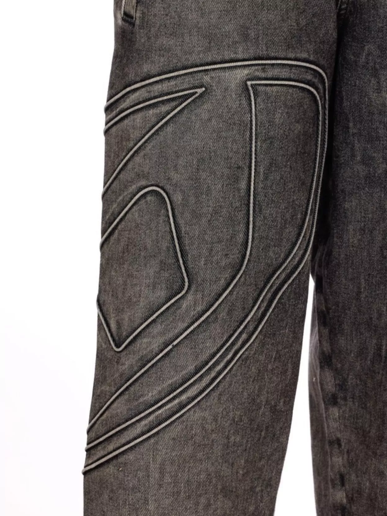Diesel Track Pants With Embroidered Detail And Pockets