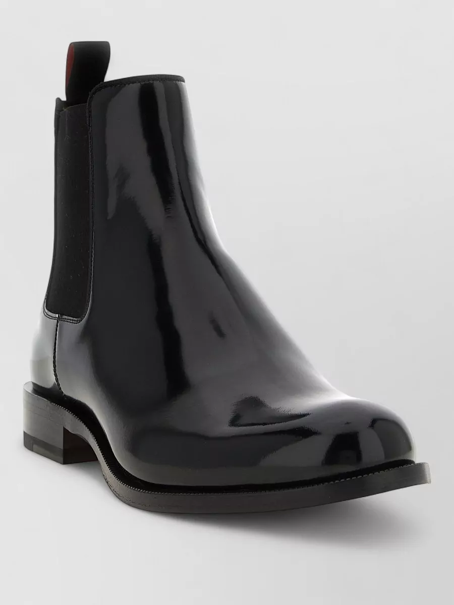 Christian Louboutin Leather Chelsea Boots