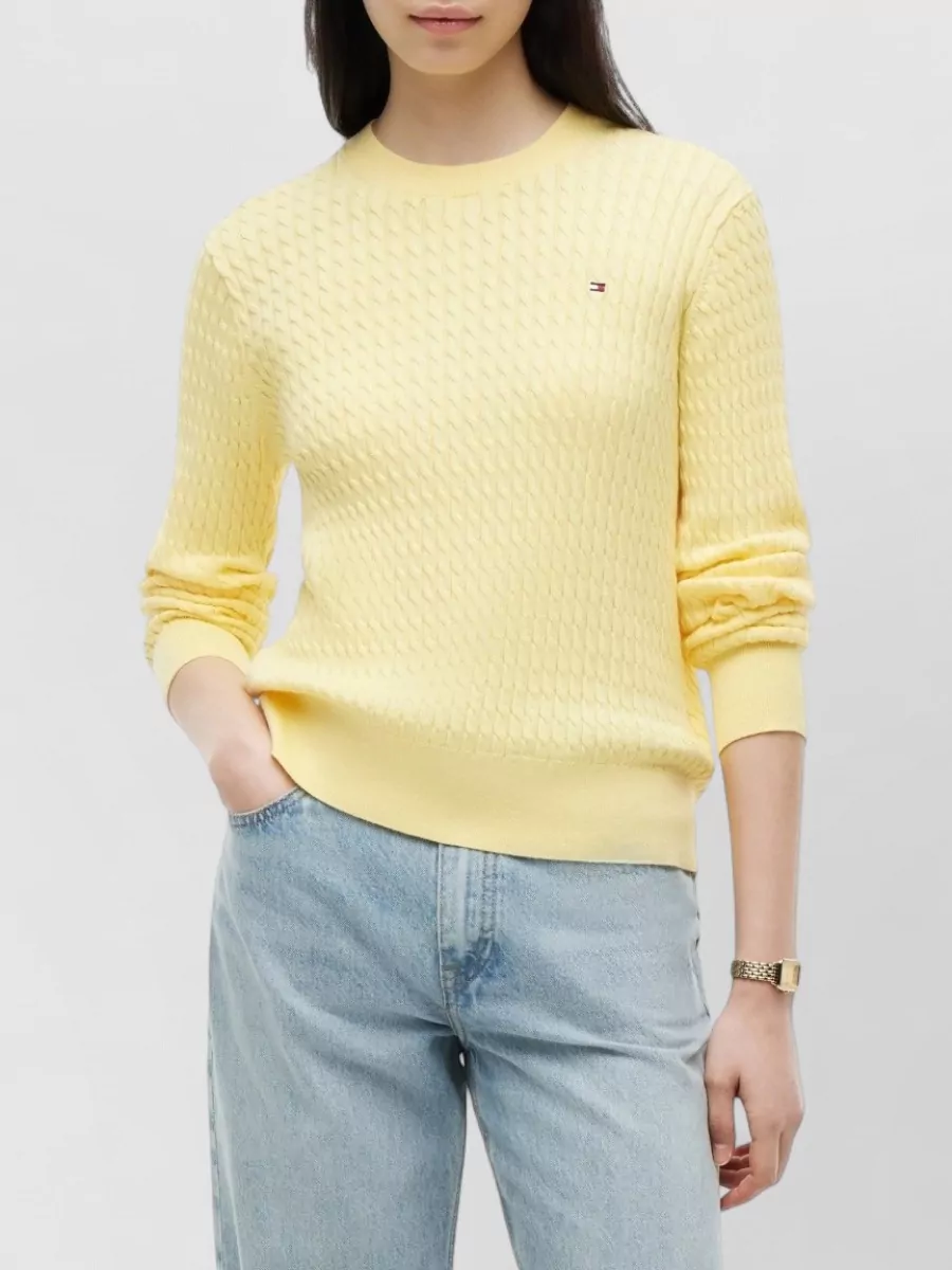 Tommy Hilfiger Cable-Knit Cotton Sweater