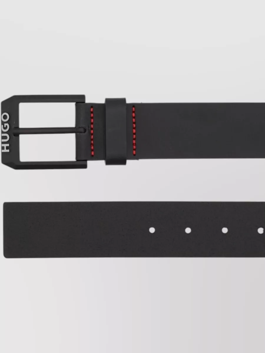 Hugo Belt Adjustable Length Smooth Finish Design