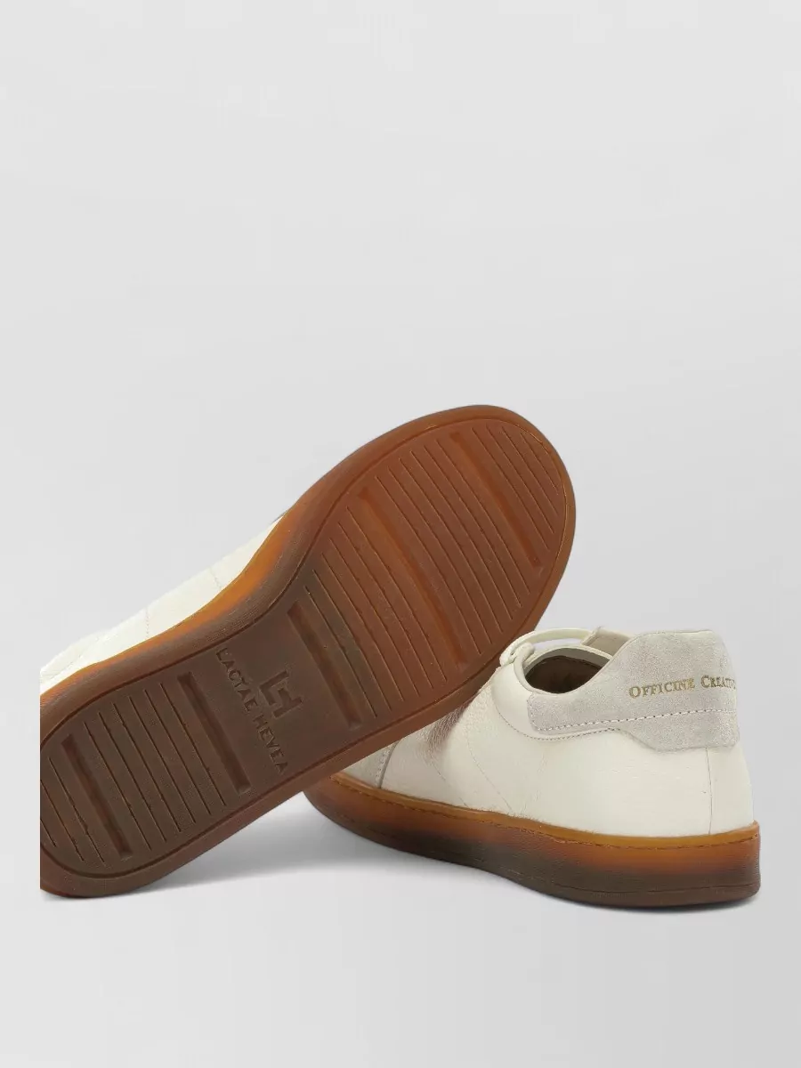 Officine Creative Leather Low-Top Sneakers