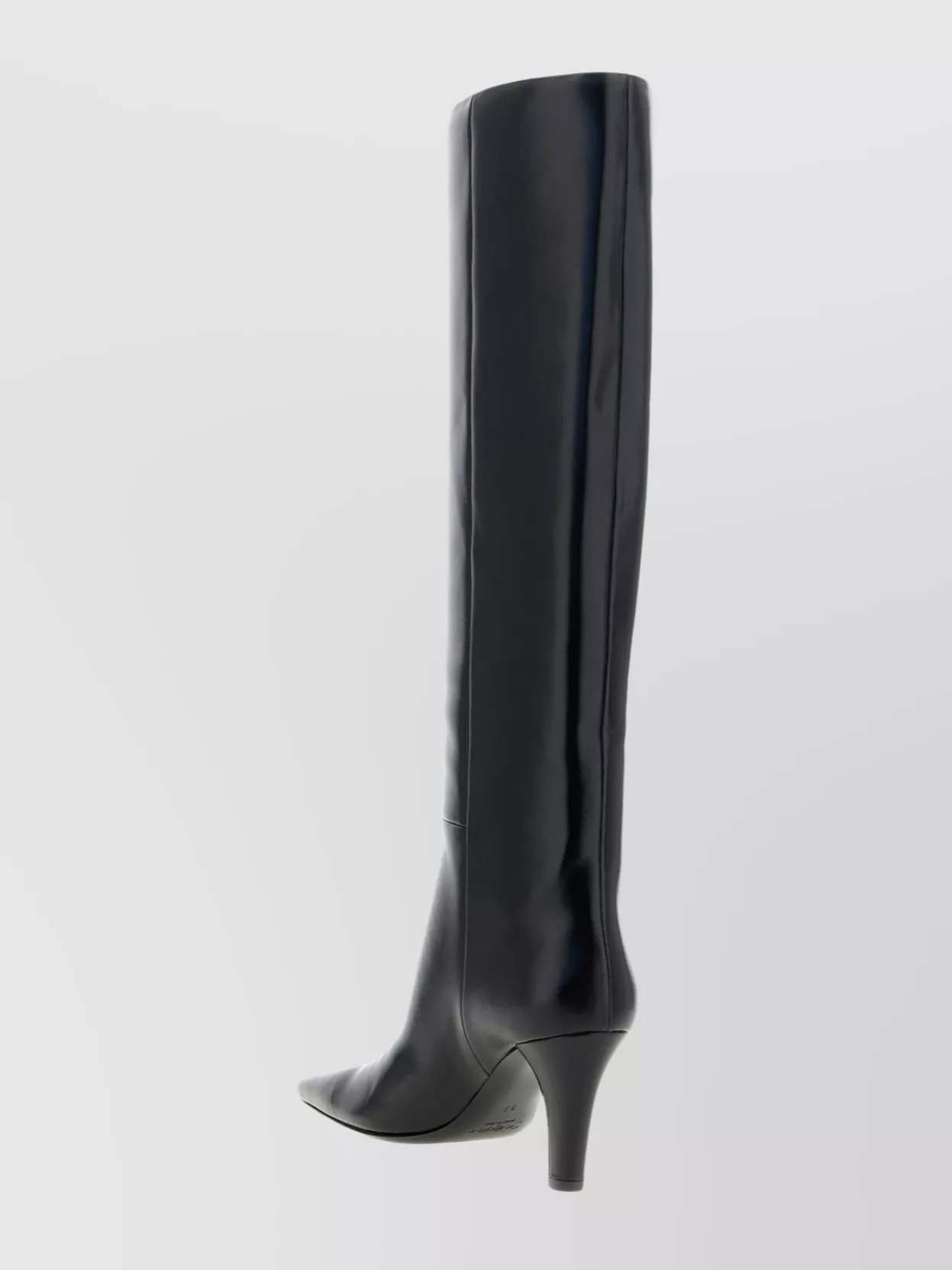 Saint Laurent Knee Length Pointed Toe Jill Boots