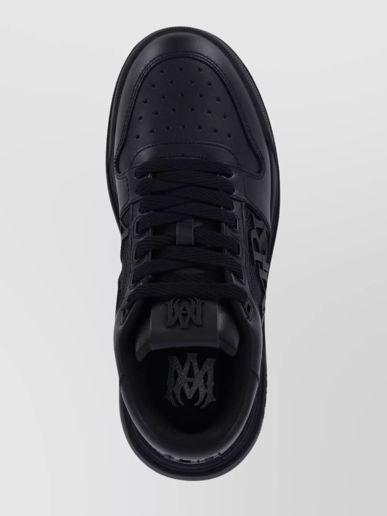 Amiri Round Toe Low Top Sneakers