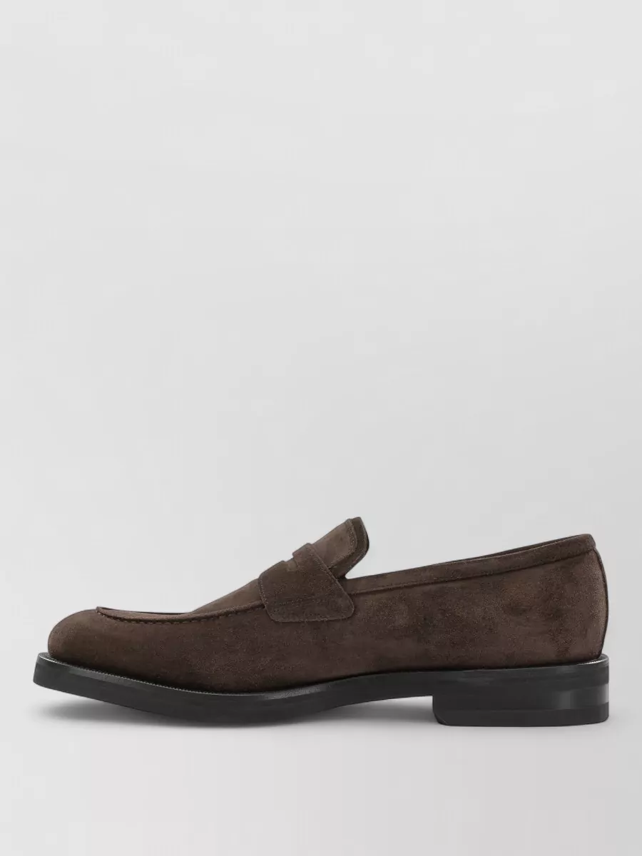 Ferragamo Leather Loafers