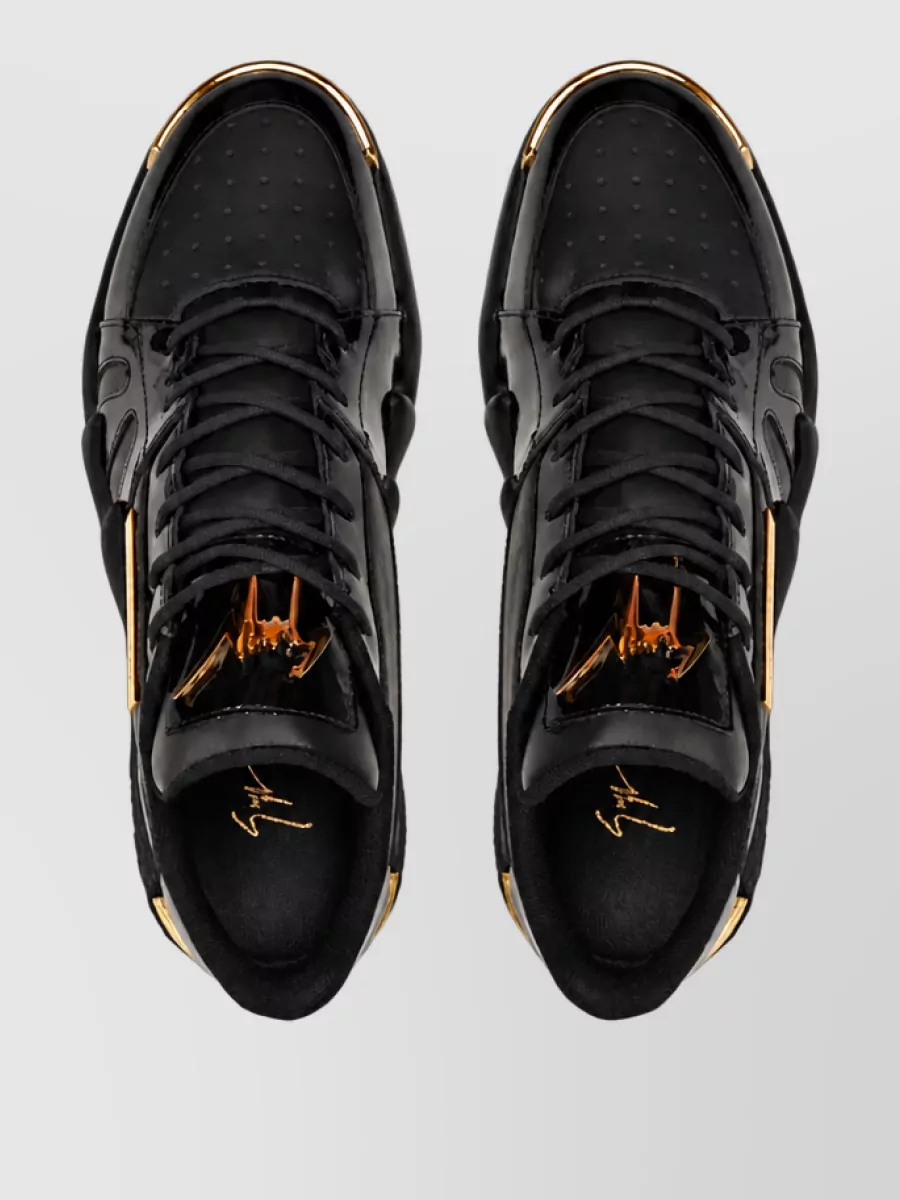 Giuseppe Zanotti Leather Low-Top Sneakers