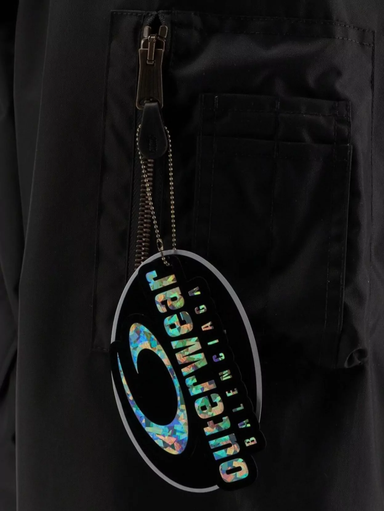 Balenciaga Oversized Down Jacket With Ribbed Accents