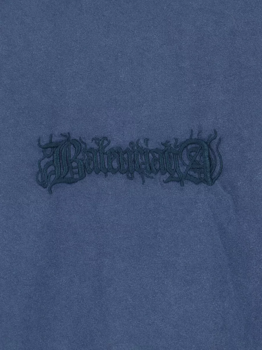 Balenciaga Oversized T Shirt Round Neck Short Sleeves