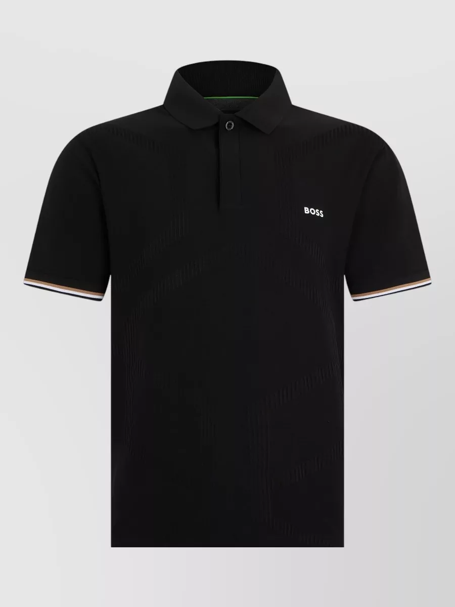 Boss short-sleeve polo shirt