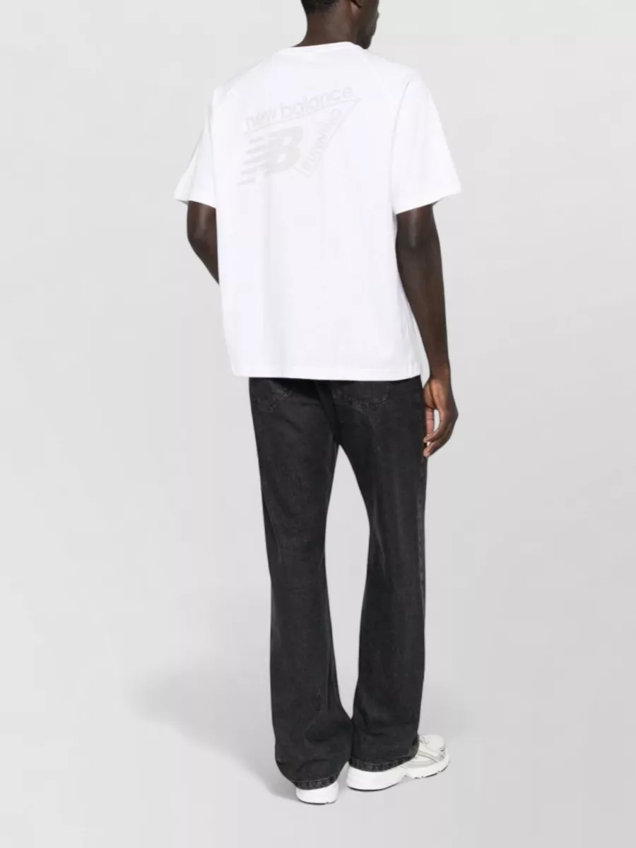New Balance Logo Cotton Short-Sleeve T-Shirt