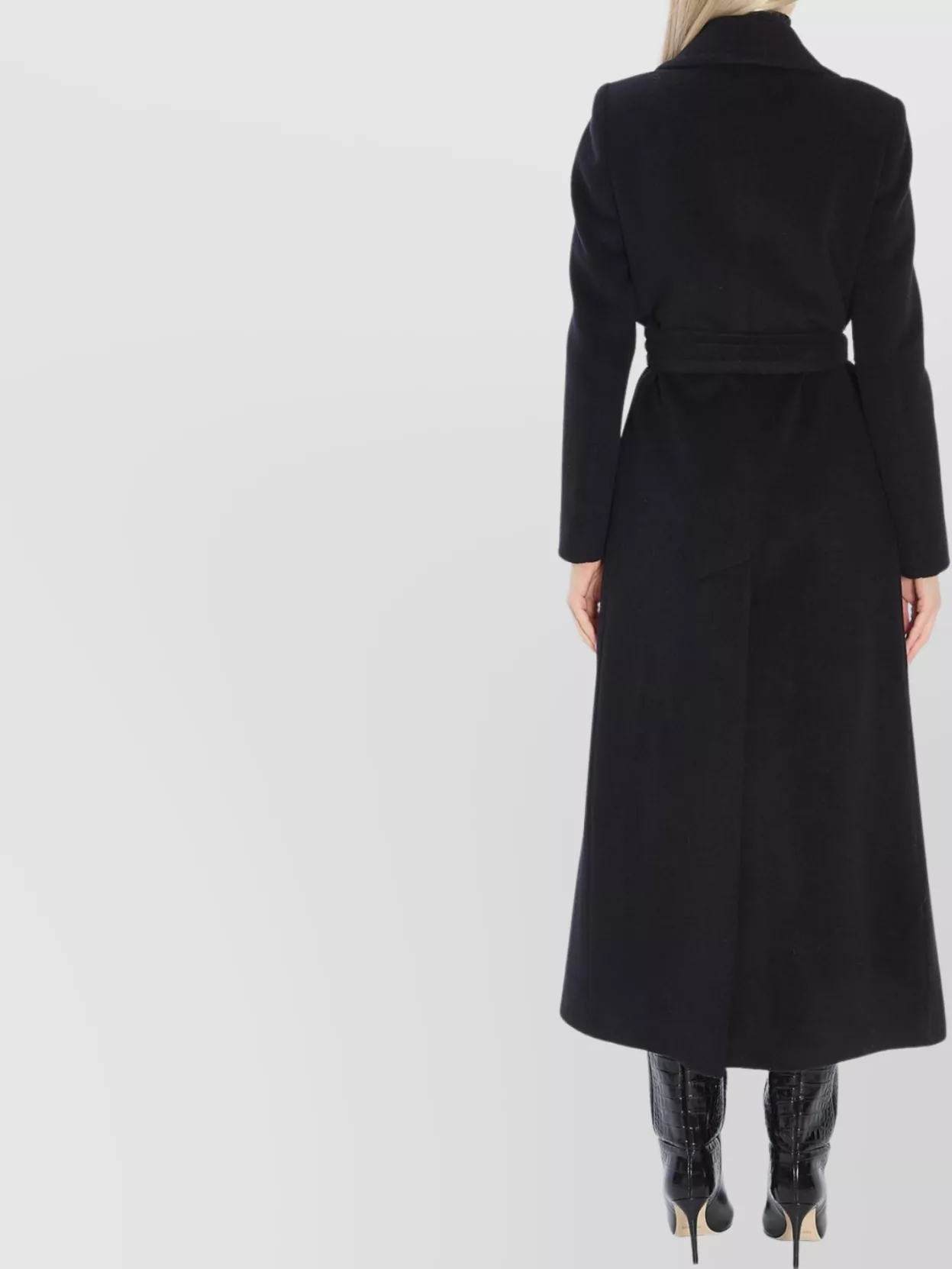 Tagliatore Maxi Coat With Belt Loops And Pockets