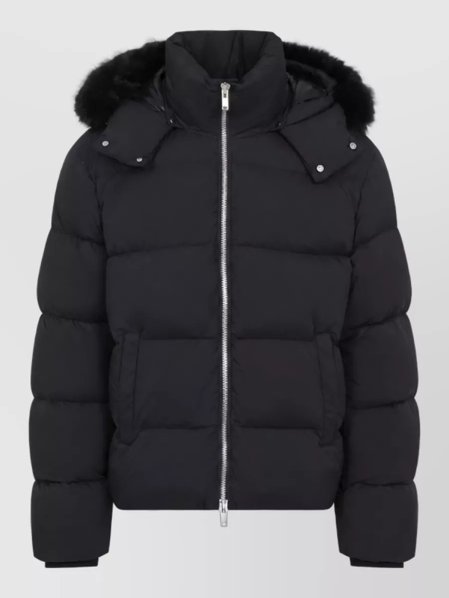 Moose Knuckles down hooded puffer jacket