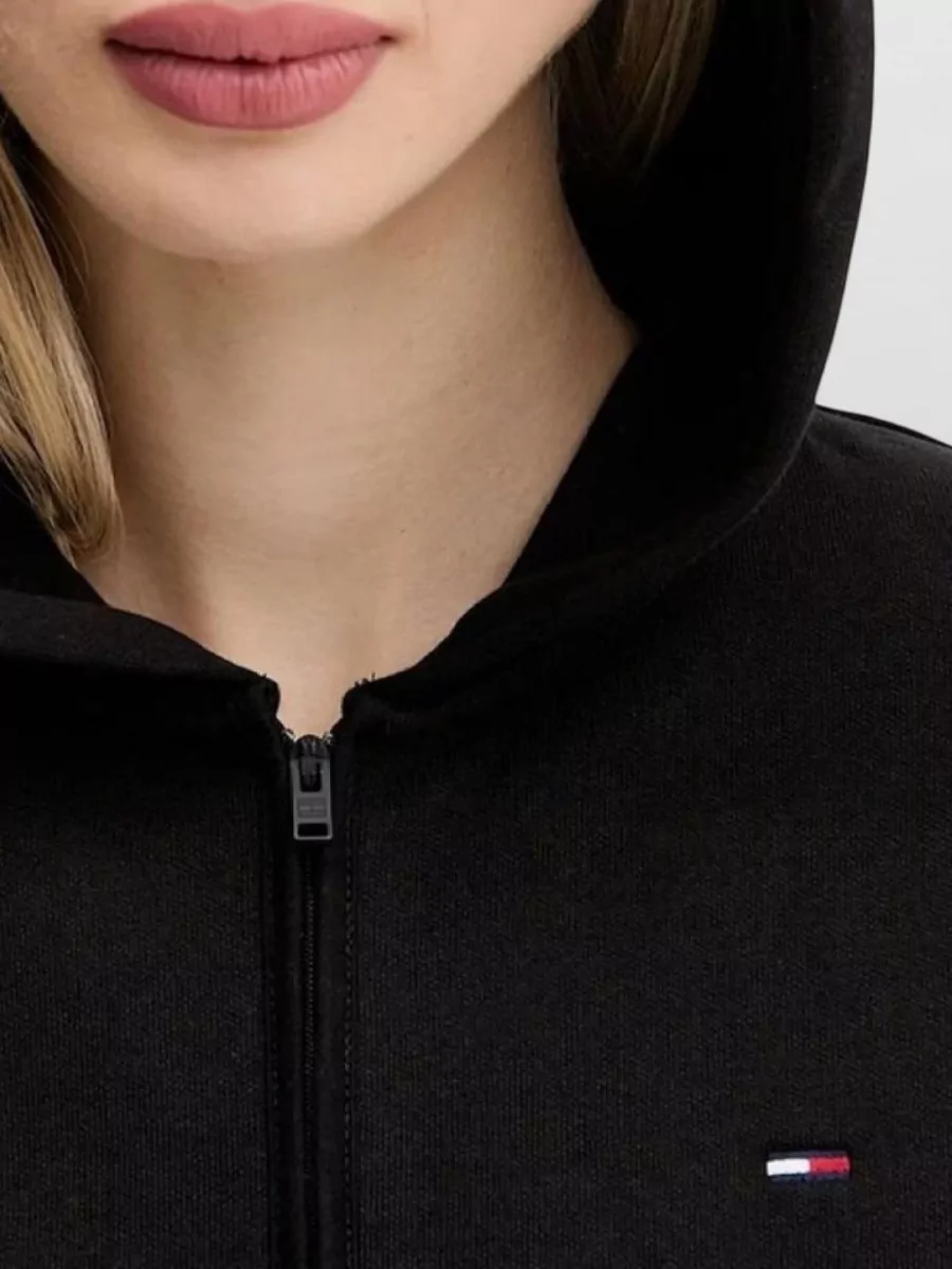 Tommy Hilfiger Recycled Cotton Cropped Hoodie