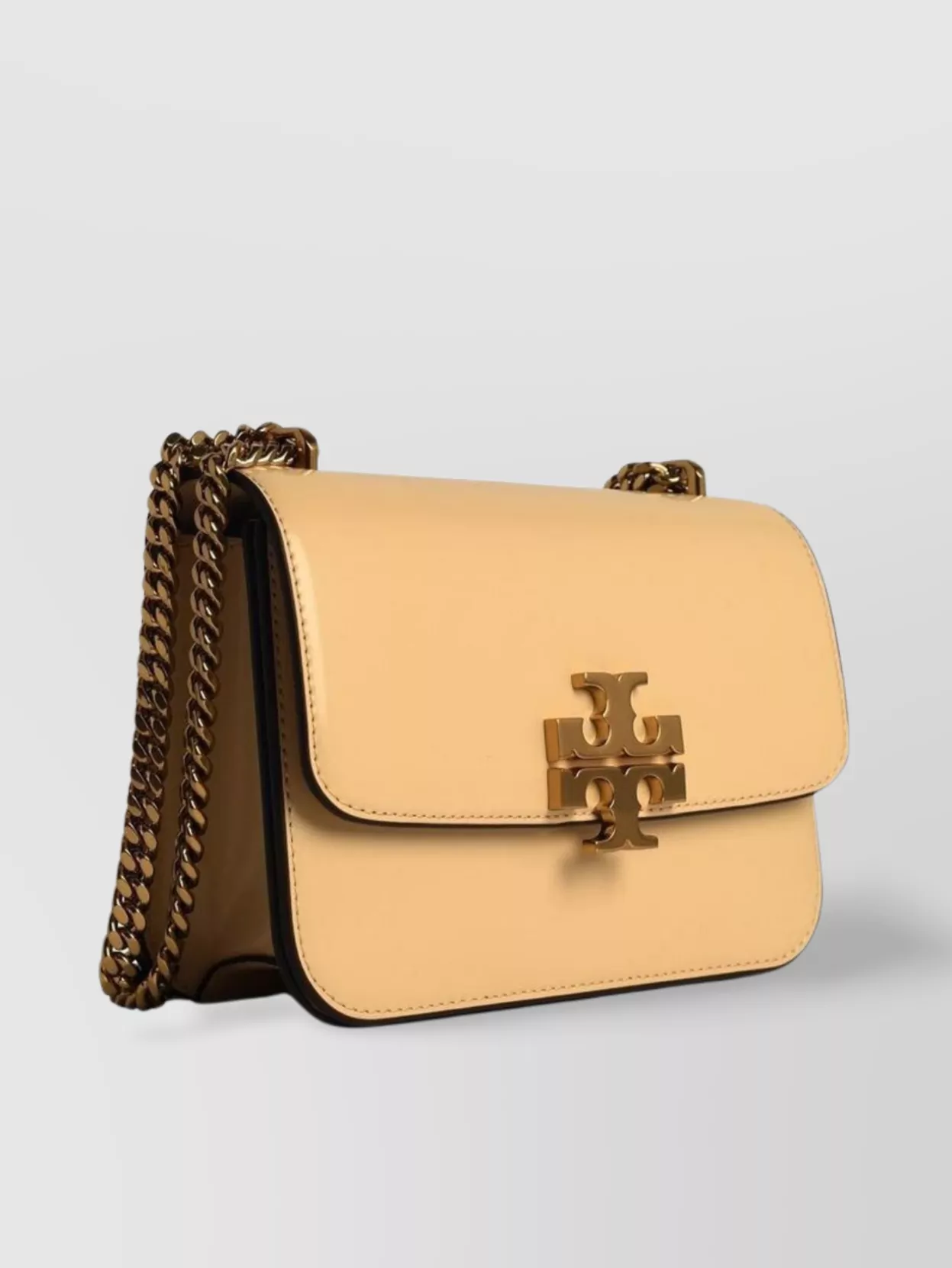 Tory Burch 'eleanor' Leather Crossbody Bag In Neutrals