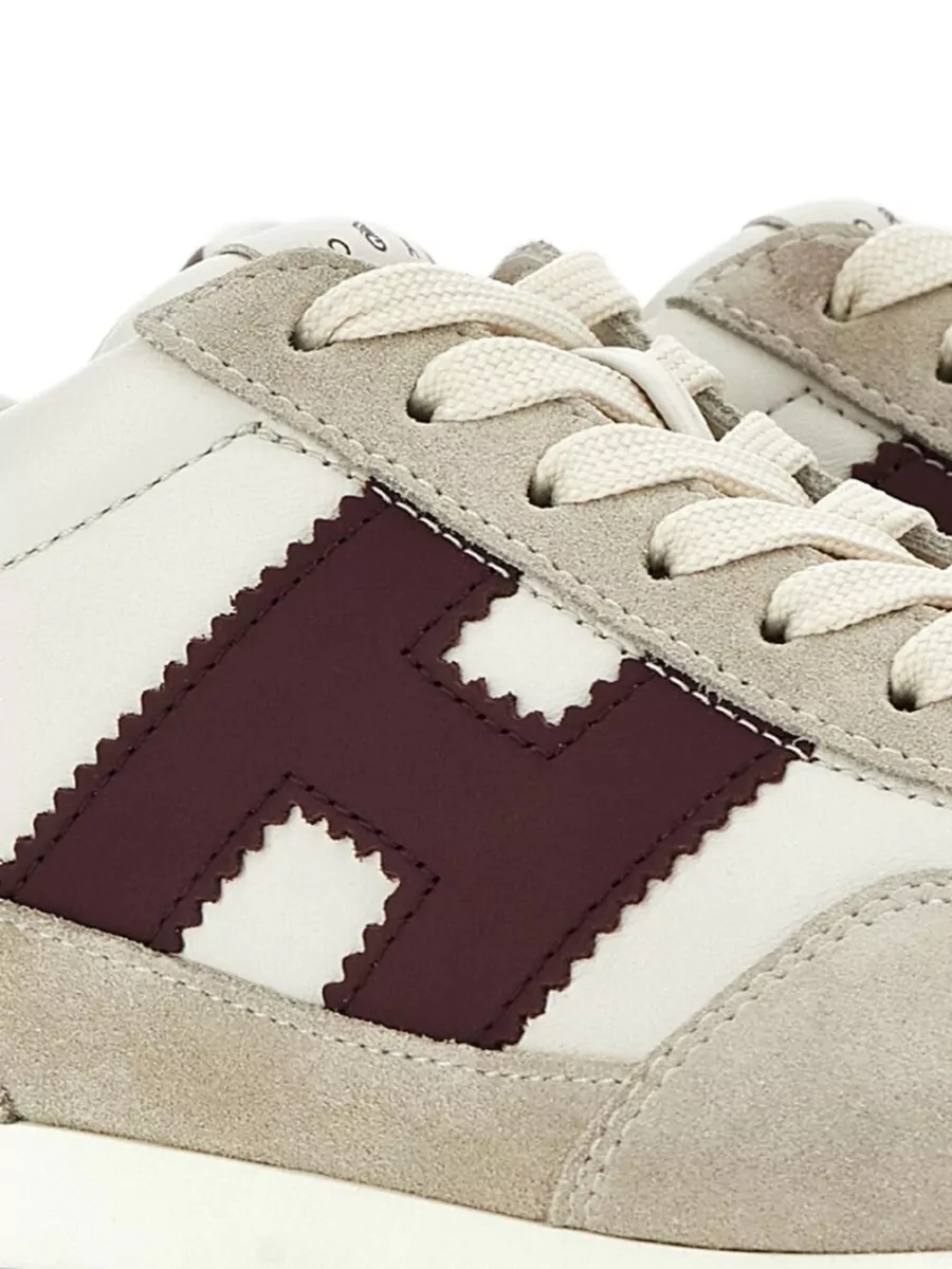 Hogan Leather low top sneakers