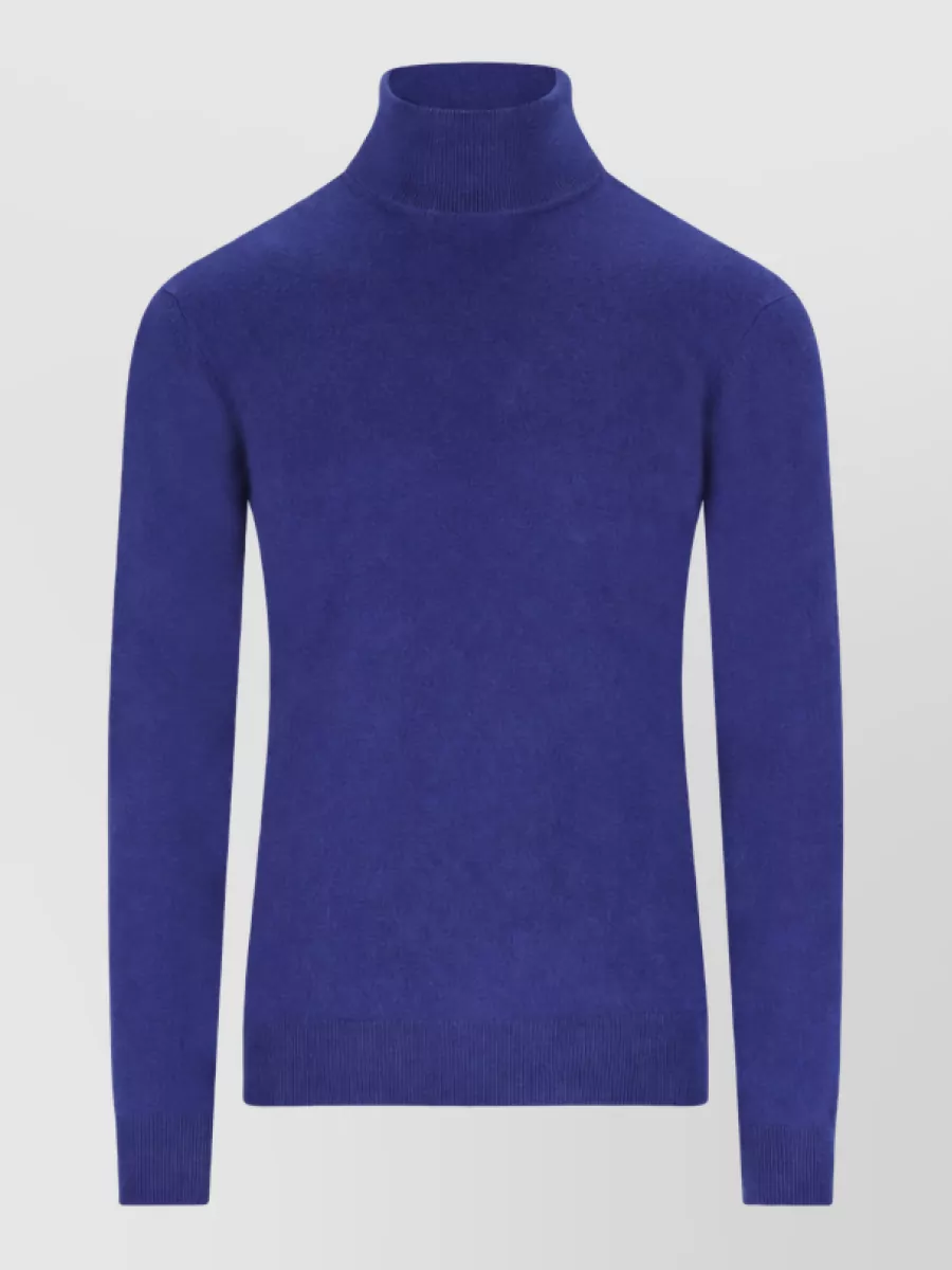 Saint Laurent Cashmere blend ribbed turtleneck sweater
