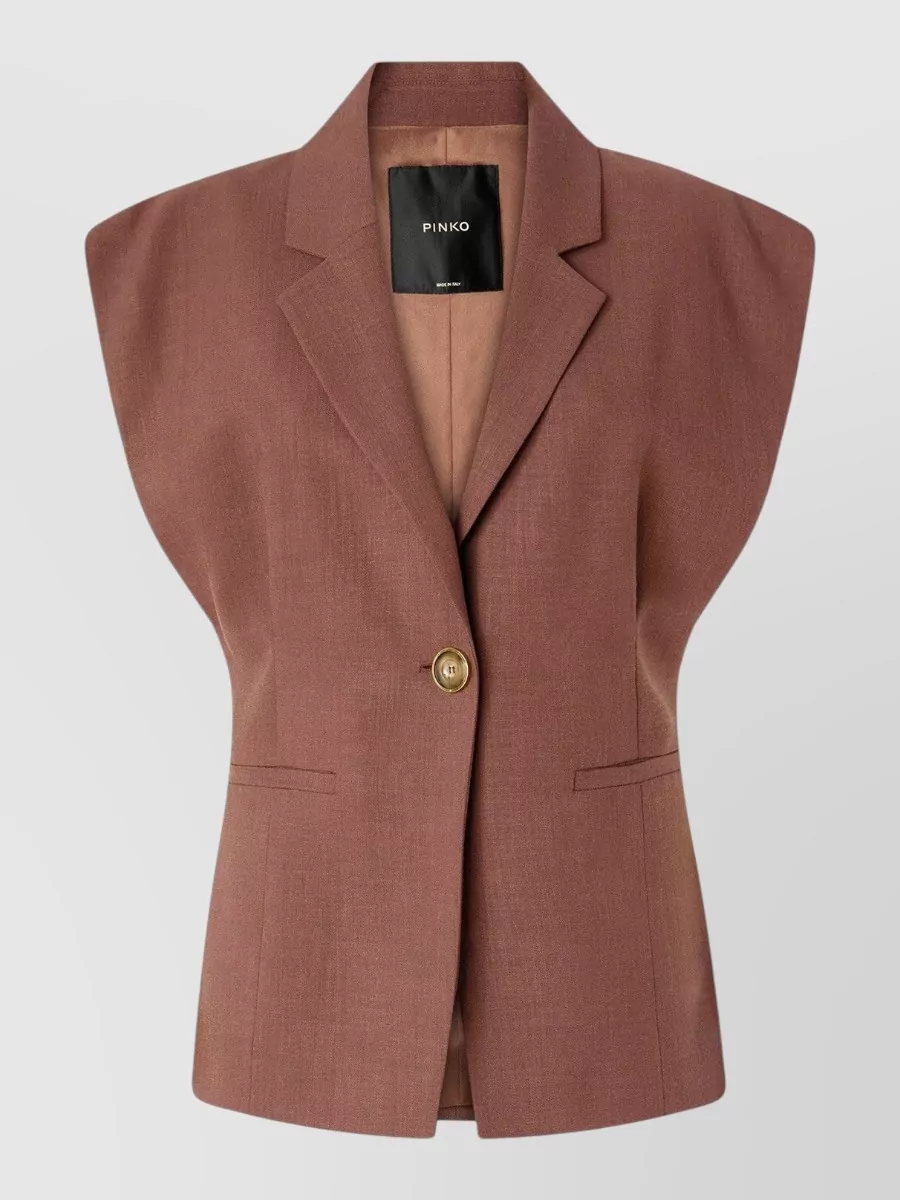 Pinko Sleeveless blazer