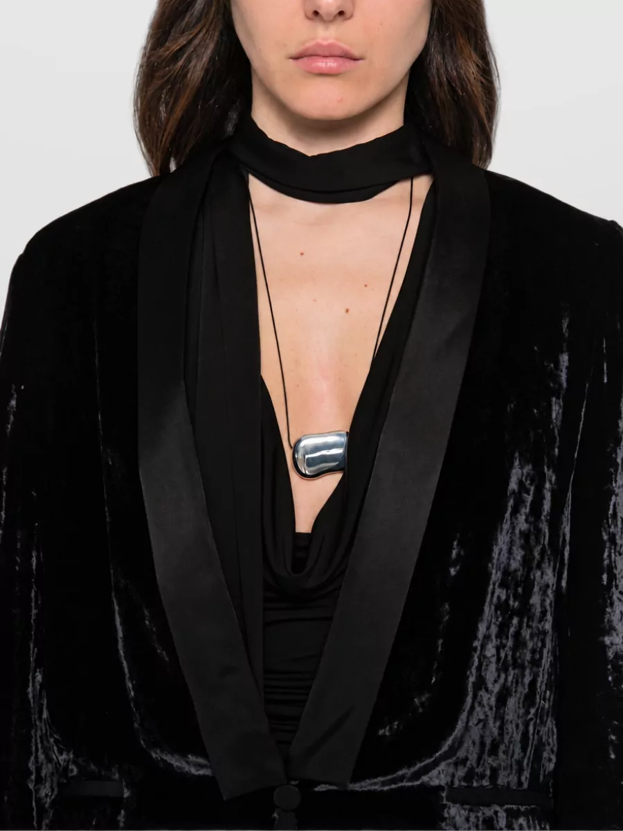 Forte Forte Velvet Shawl-Lapel Suit Jacket