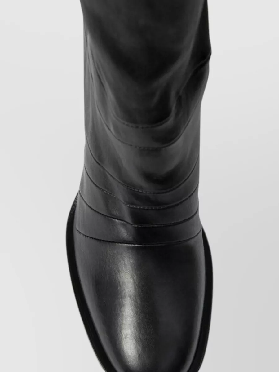 Ann Demeulemeester Lamb Leather High Heel Boots